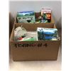 Image 1 : 2 boxes full of assorted fishing items - includes Panco Blue Heron - line counter level wind reel / 