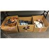 Image 1 : 3 boxes full of assorted fishing items - includes approx 20 NEW fishing tackle fly reels - f140 / 30