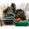 Image 1 : Large of assorted fishing gear - includes HP Naders fishing boots / gloves / wader changer / fishing