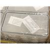 Image 2 : Box full of floating waterproof duable clear boxes - model #TB-1250-15 - approx 100 pcs