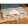 Image 2 : Box full of floating waterproof duable clear boxes - model #TB-1250-15 - approx 100 pcs