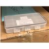 Image 2 : Box full of floating waterproof duable clear boxes - model #TB-1250-15 - approx 100 pcs