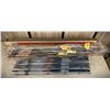 Image 1 : Large group of assorted fishing rods - includes approx 10 Eagle Claw superior quality high modulus g