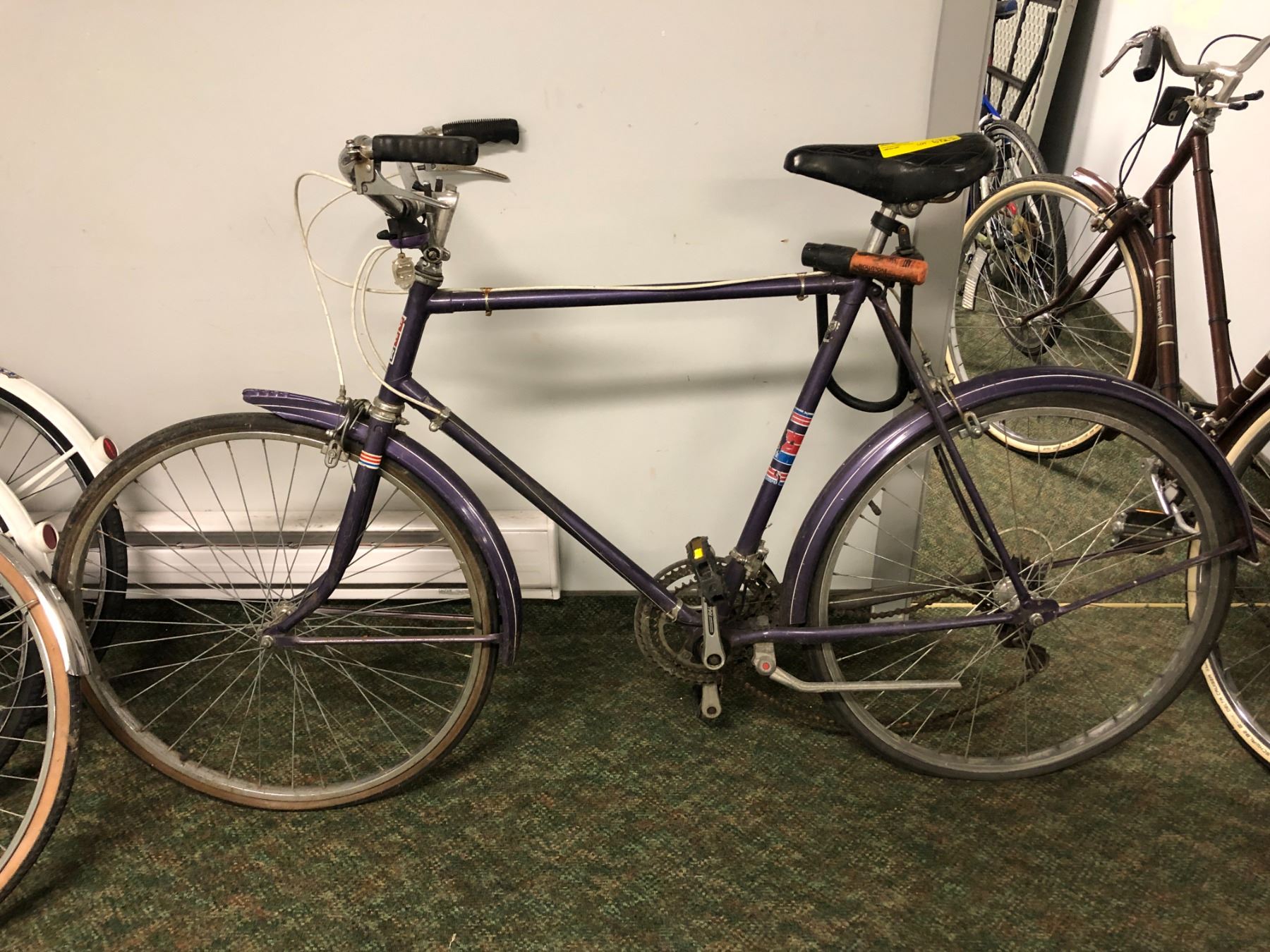 Vintage CCM - purple cruiser bicycle