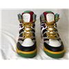 Image 2 : Gucci Basket 10+ Non-Slip Wear-Resistant Retro Multi-Color Basketball Shoes - size 10 1/2 Made in It