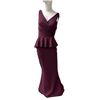 Image 1 : Chiara Boni La Petite Robe Nelinka Peplum Gown Dress - size 40 Made in Italy
