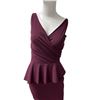 Image 2 : Chiara Boni La Petite Robe Nelinka Peplum Gown Dress - size 40 Made in Italy