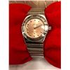 Image 2 : Omega Constellation Mini Salmon Pink Ladies Wristwatch Swiss Made w/ Box/ accessories & Internationa
