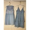 Image 2 : Group of 2 baby blue dresses - including Sandro Paris dress ( size 1) and Nicholas dress ( size 6) w