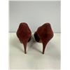 Image 2 : Pair of Gucci ladies high heel shoes - size 36 (Made in Italy)