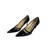 Image 1 : Pair of Manolo Blahnik ladies high heel shoes - size 41 (Made in Italy)