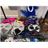 Image 3 : Large group of assorted Gala masks - approx. 25 pcs