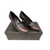 Image 1 : Pair of Gucci ladies leather shoes w/ box - size 6 B Made in Italy