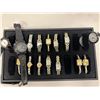 Image 2 : Large group of assorted Fondini ladies wrist watches w/ misc. wrist watches/ stopwatch etc. (case in