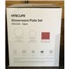 Image 2 : Hiteclife dinnerware plate set (bidder picks colour)