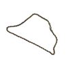 Image 1 : Vermeil 14k Gold plated 24'' Twisted rope chain, good quality
