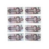 Image 1 : Group of eight assorted 1986 Bank of Canada $2 banknotes