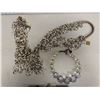 Image 2 : Group of assorted jewelry & misc. - Pono necklace (Made in Italy)/ set of 2 fresh water pearl neckla