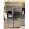 Image 1 : ELECTROLUX STAINLESS STEEL SIDE BY SIDE FRIDGE WITH WATER/ICE DISPENSER