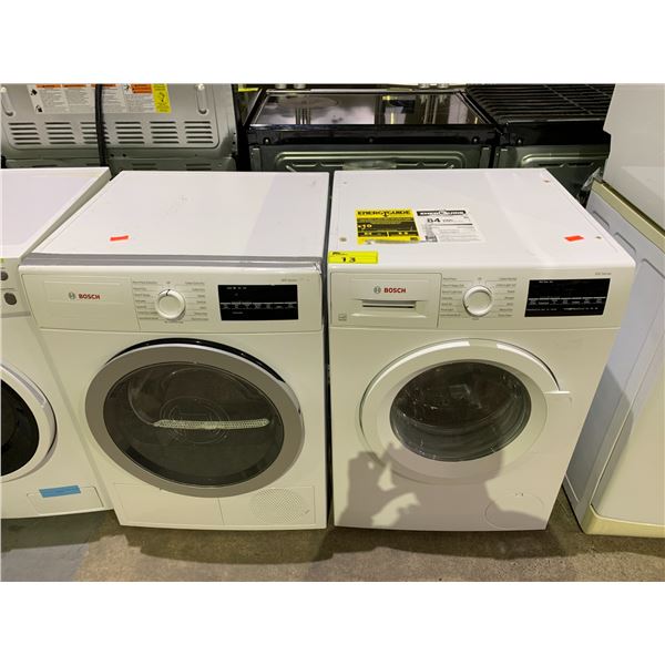 BOSCH 300 SERIES WASHER/DRYER SET