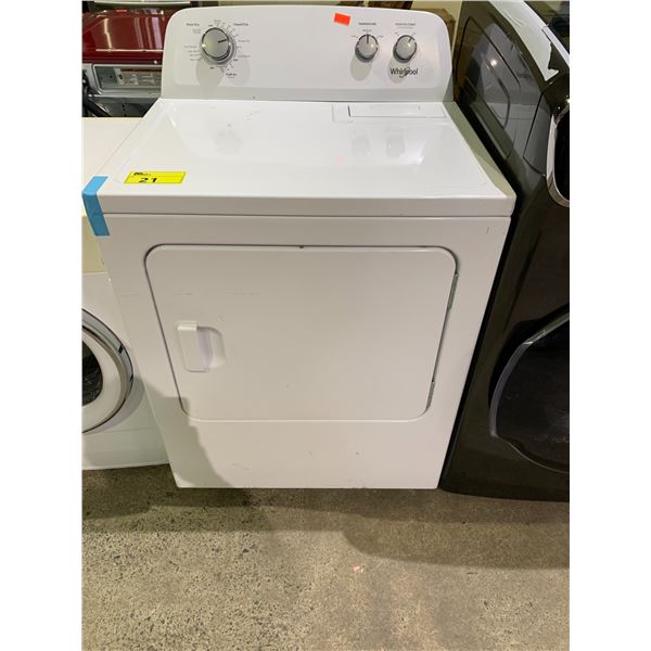 WHIRLPOOL FRONT LOAD DRYER