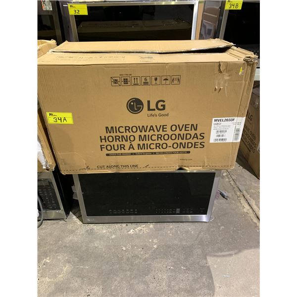 *TESTED WORKING* LG OTR MICROWAVE