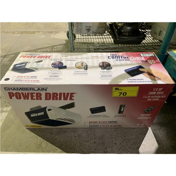 CHAMBERLAIN POWER DRIVE GARAGE ACCESS SYSTEM