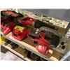 Image 3 : ASSORTED MILWAUKEE M12 CORDLESS TOOLS INCLUDING; CIRCULAR SAW. RECIPROCATING SAW & SANDER WITH