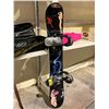 Image 1 : BURTON VAPOR 160 SNOWBOARD WITH BINDING AND SIZE 11 BOOTS AND CAMO BAG