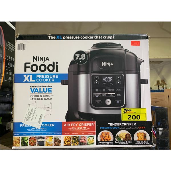 NINJA FOODI XL PRESSURE COOKER