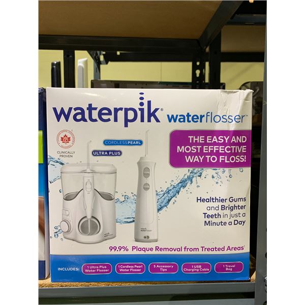 WATERPIK WATER FLOSSER CORDLESS PEARL AND ULTRA PLUS