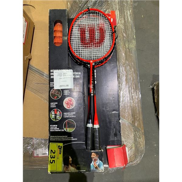 WILSON OUTDOOR BADMINTON SET