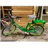 Image 1 : GREEN & YELLOW E-BIKE WITH BATTERY, KEY & CHARGER