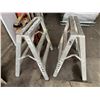 Image 2 : 2 ALUMINUM SAWHORSES