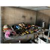 Image 1 : ASSORTED HAND TOOLS; SAWS, SCREWDRIVERS, STAPLERS, MEASURING TAPES AND MORE