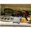 Image 2 : SHELF LOT OF ASSORTED CAR PARTS