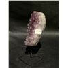 Image 2 : AMETHYST SPECIMEN ON METAL STAND 5" RETAIL $600