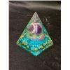 Image 2 : BLUE QUARTZ ORGONITE PYRAMID RETAIL $489