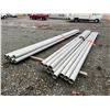 Image 2 : 17 - 4" STAINLESS STEEL PIPES PLUS ONE 5" STAINLESS STEEL PIPE APPROX. 20' LONG