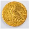 Image 2 : 1912 $5 Indian Head Half Eagle Gold Coin CU