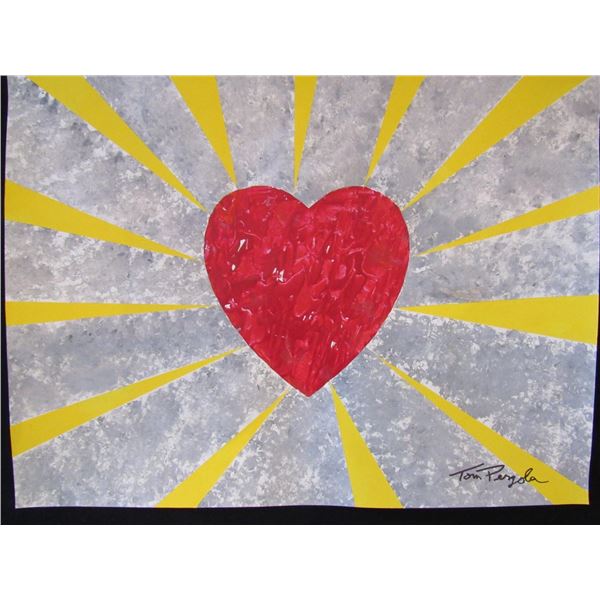 Gleaming Heart original by Tom Pergola