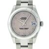 Image 1 : Rolex Ladies Midsize 31MM Cream Arabic Dial Oyster Band Datejust