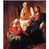 Image 1 : Johannes Vermeer - Christ in the house of Mary and Martha