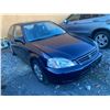 Image 2 : *TOW* 1999 HONDA CIVIC DX, PURPLE, HATCHBACK, GAS, AUTOMATIC, VIN 2HGEJ6437XH003530, 19,230KMS,