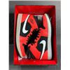 Image 8 : NIKE AIR JORDAN 1 RETRO MID INFRARED SHOES SIZE 10.5