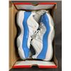 Image 6 : PAIR OF NIKE AIR JORDAN 11 LOW UNIVERSITY BLUE WHITE SHOES SIZE 9.5