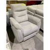 Image 2 : FABRIC ELECTRIC RECLINER (UNKNOWN WORKING CONDITION, MISSING PARTIAL POWER CORD)
