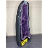 Image 3 : NATURAL AMETHYST CATHEDRAL GEODE (BRAZIL) 17.65KG 20"X8.5" RETAIL $16,000