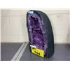 Image 2 : NATURAL AMETHYST CATHEDRAL GEODE (BRAZIL) 9.85KG 12"X6" RETAIL $9,000