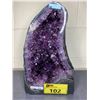 Image 7 : NATURAL AMETHYST CATHEDRAL GEODE (BRAZIL) 9.85KG 12"X6" RETAIL $9,000